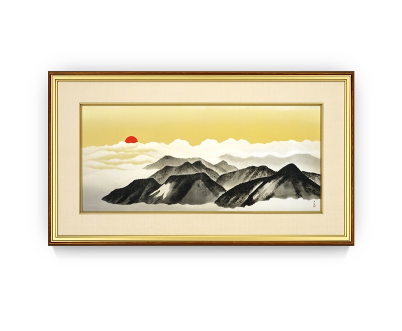 横山大観 「霊峰春色」【限定200部】｜求龍堂