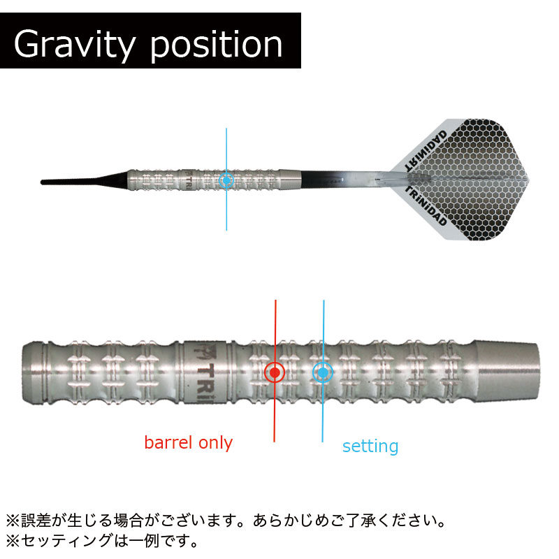 トリニダード コット 正津貴之 TRiNiDAD COTTO ダーツ バレル | ソフト