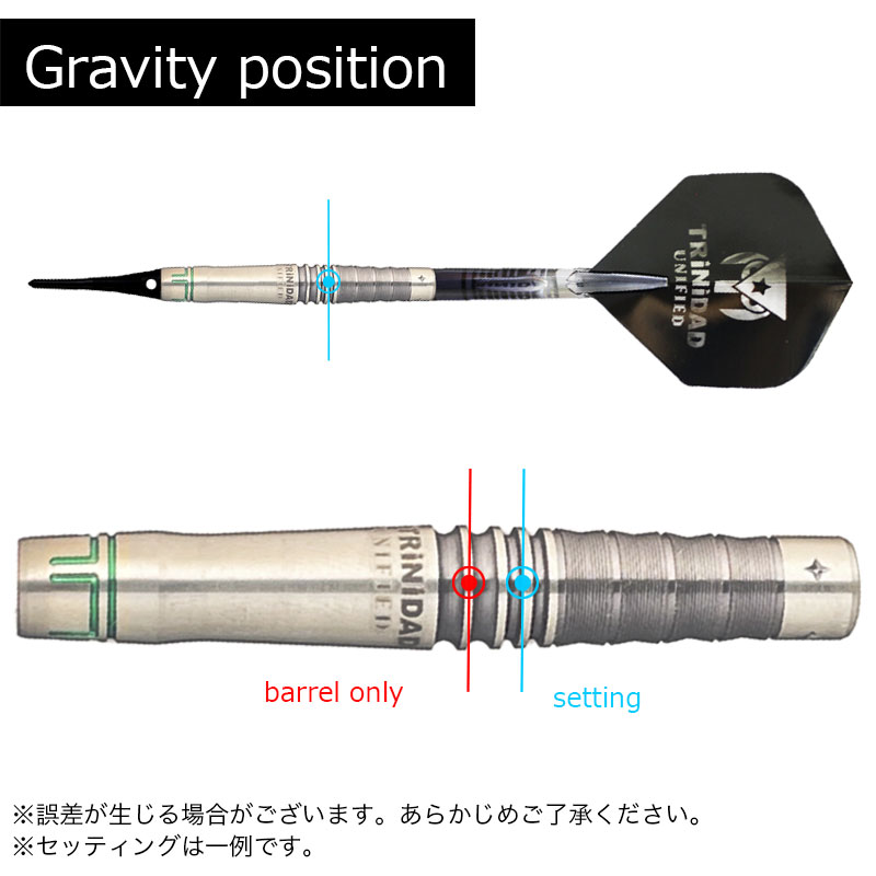 トリニダード ロー2 TRiNiDAD LAW4 ダーツ バレル JAMES LAW | ソフト