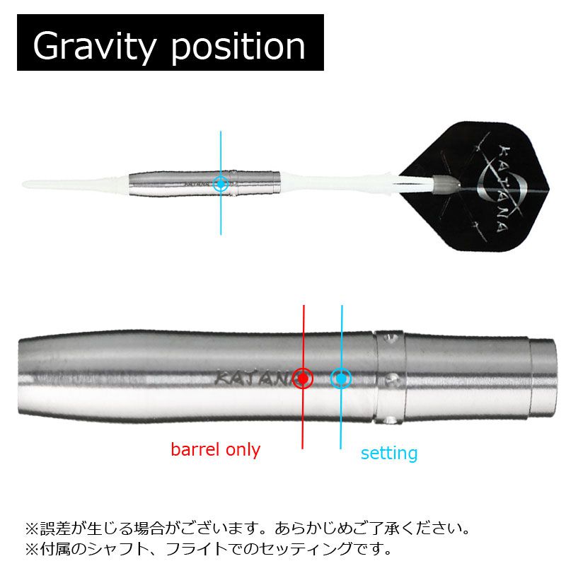 Dynasty】KATANA 極み 水神 Suijin ダイナスティダーツ カタナシリーズ
