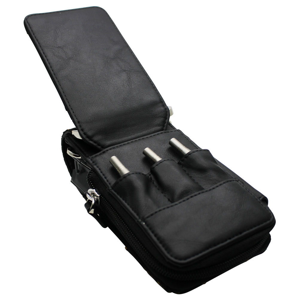 Dynasty】 POKEIN2 ブラック×デニム ダイナスティ ダーツケース