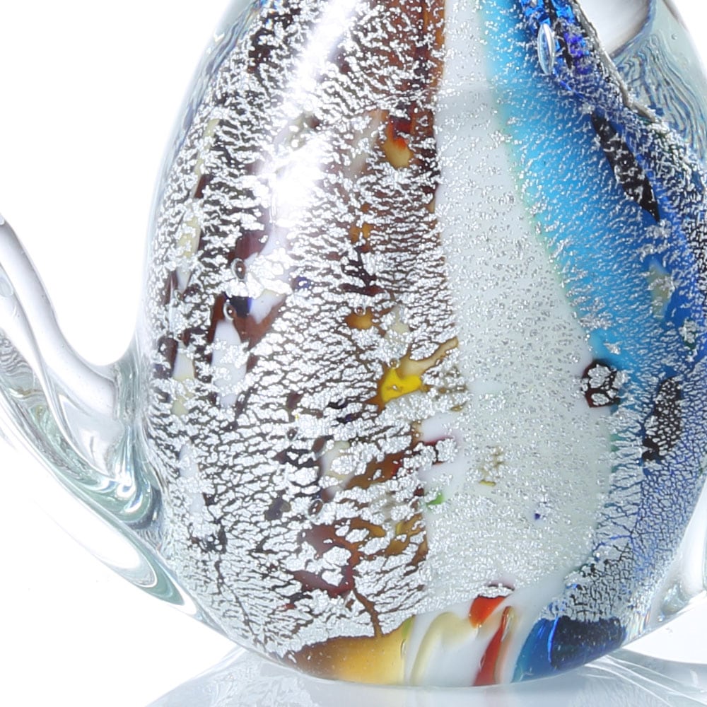 ペーパーウェイト ガラス 猫 かわいい 置物 ガラス細工 おしゃれ