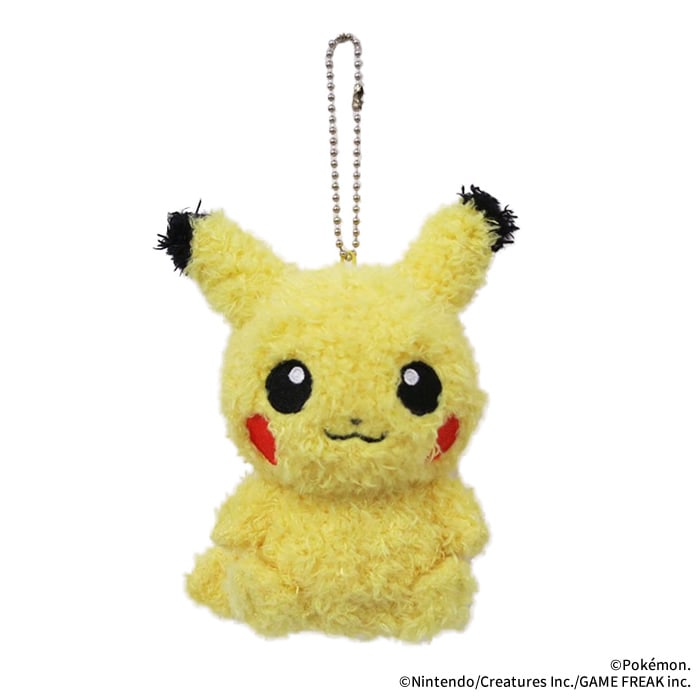 ポケットモンスター ピカチュウ もこもこマスコット|【ぬいぐるみの