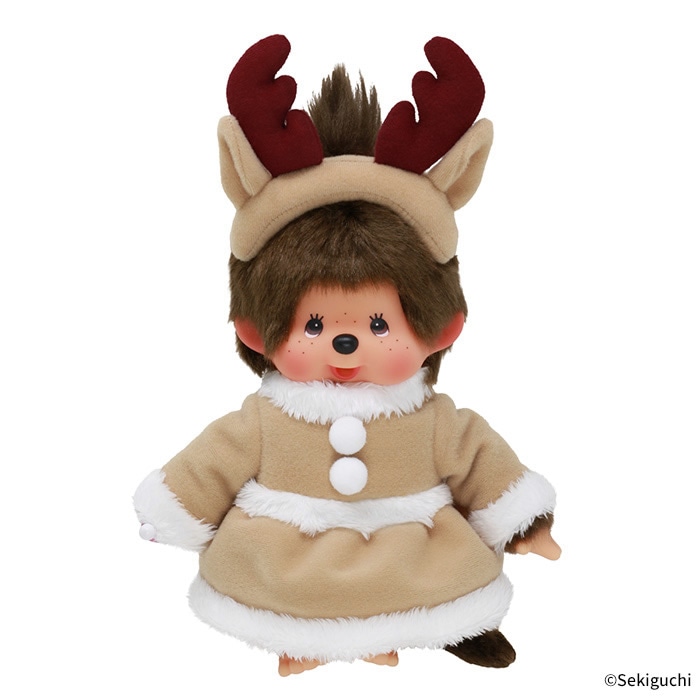 当店オリジナル】 トナカイサンタ モンチッチ Sサイズ 女の子