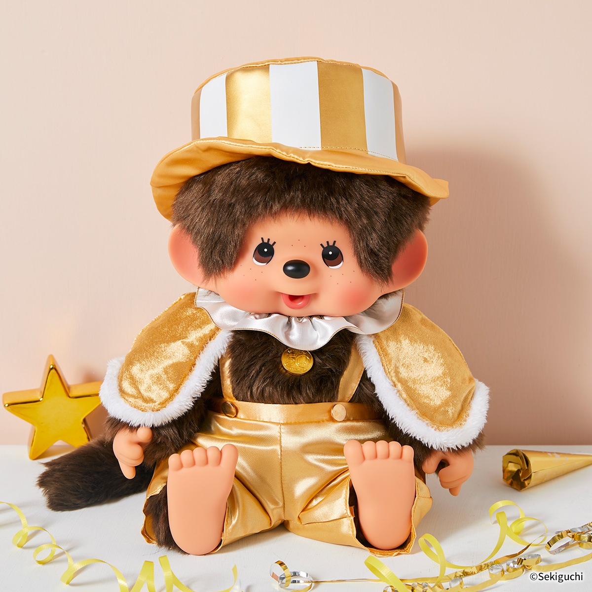 レッツ！パーティ モンチッチ SS顔でかキーチェーン 男の子