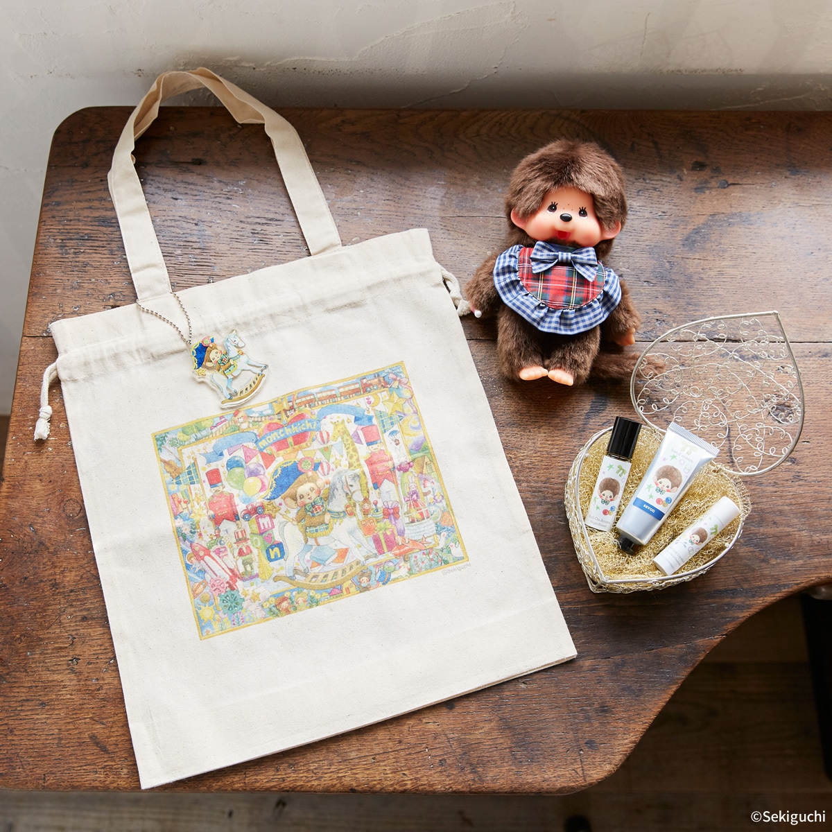 当店オリジナル】 モンチッチちゃん コスメセット|【ぬいぐるみの