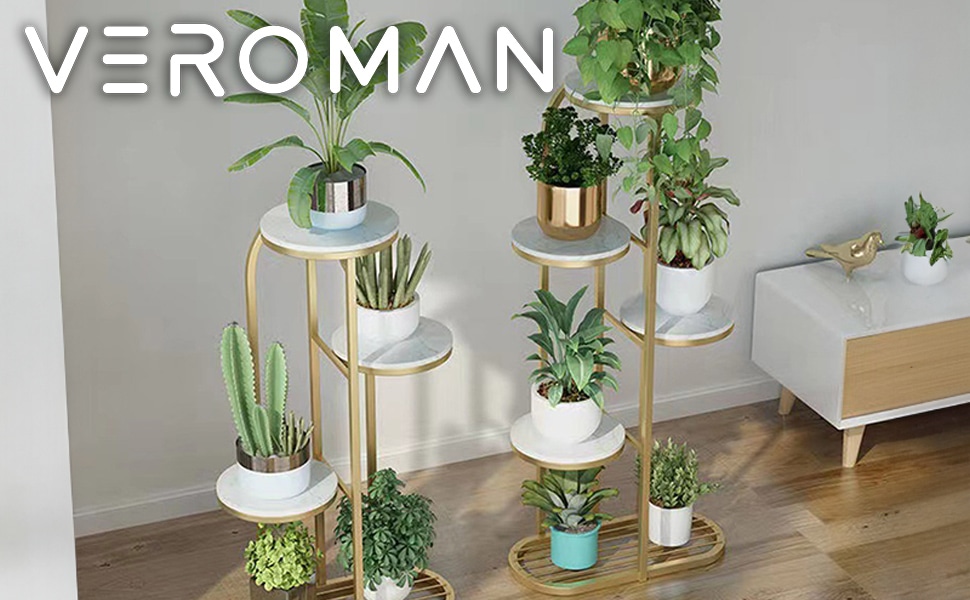 6段] VeroMan フラワースタンド フラワーラック ディスプレイラック