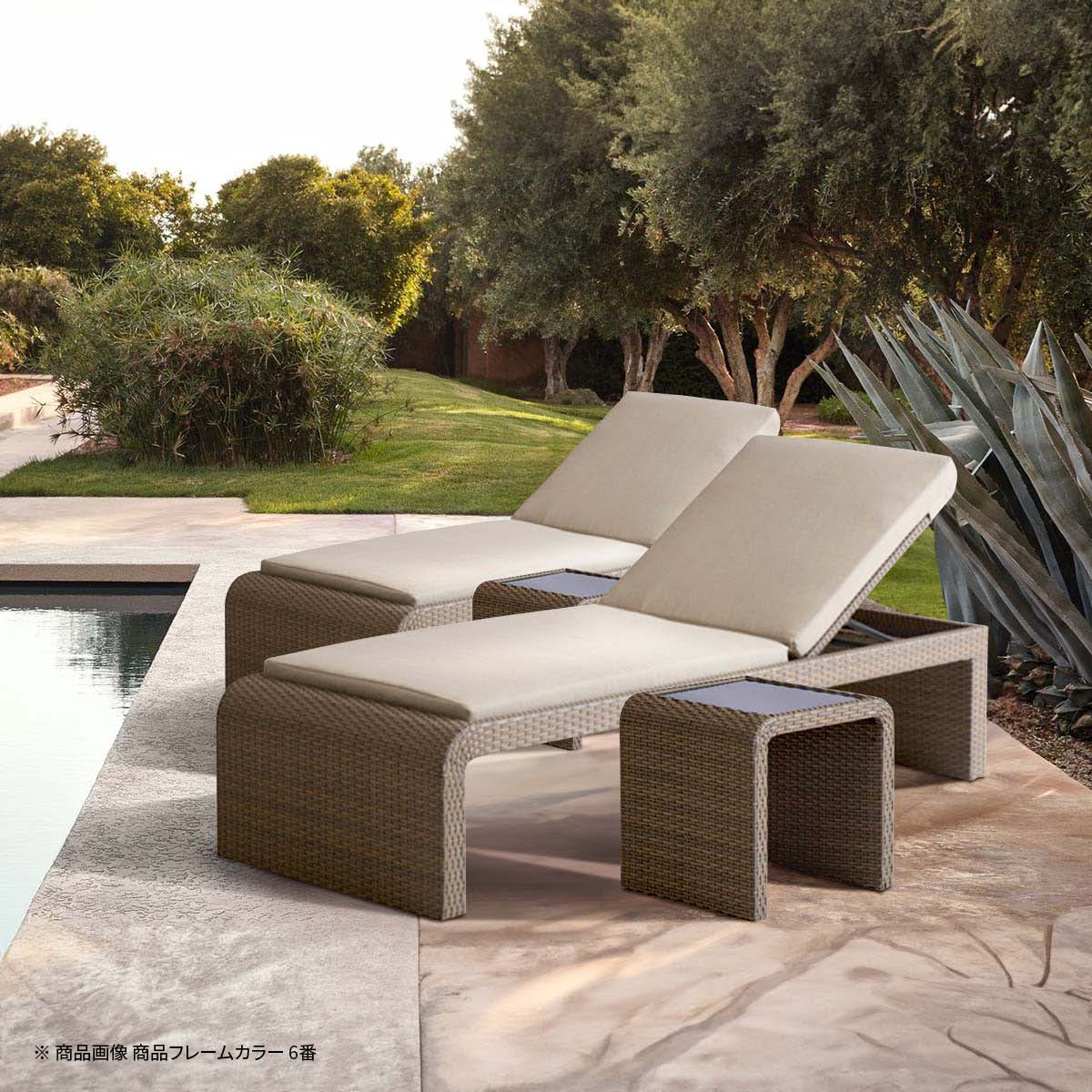 VeroMan ソファベッド テラス ソファ ベッド プールサイド 組み合わせ
