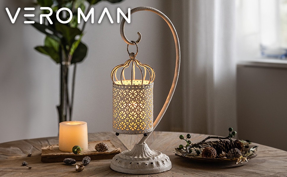 VeroMan 鳥かご風 ランタン キャンドル スタンド ホルダー