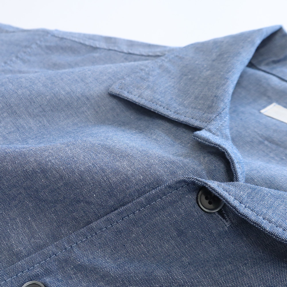 NARU(ナル) サマームラデニム シャツ「Citrus -シトラス-」662813