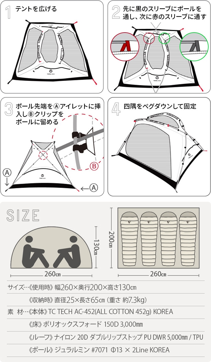 トラベルチェック ラウム ミニ フルフライ TRAVEL CHECK RAUM MINI