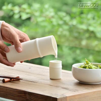 竹雪セット（ろ） 片口＆ぐい呑み大＆ぐい呑み小 | 新着 | plywood