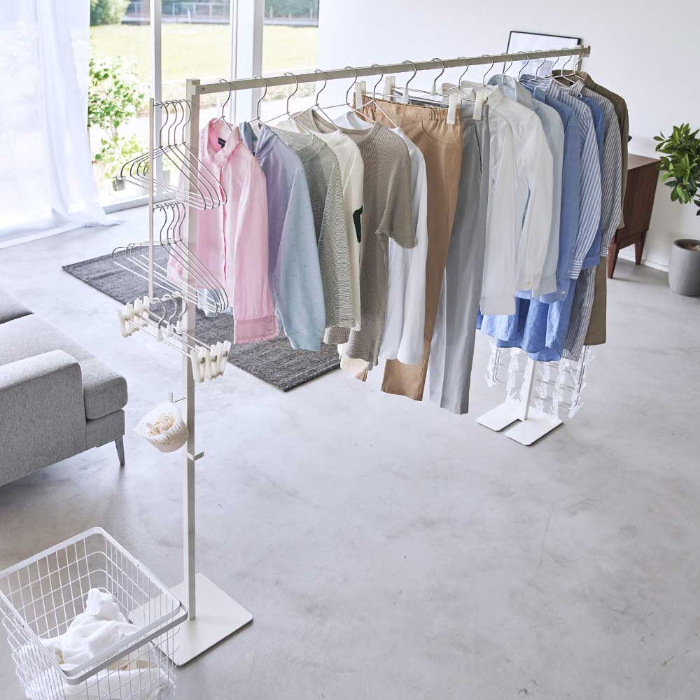 タワー 山崎実業 tower 折り畳み室内物干し 6619 6620 | ブランド,タ行