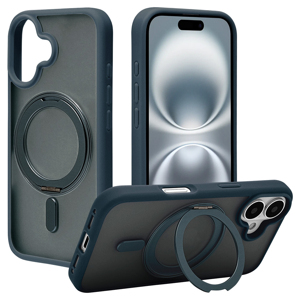 iPhone16 ケース カバー ハイブリッド ZEROSAFE Circle MagSafe対応 耐