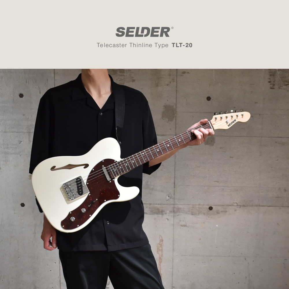 テレキャスターシンラインタイプ エレキギター SELDER TLT-20 VOX