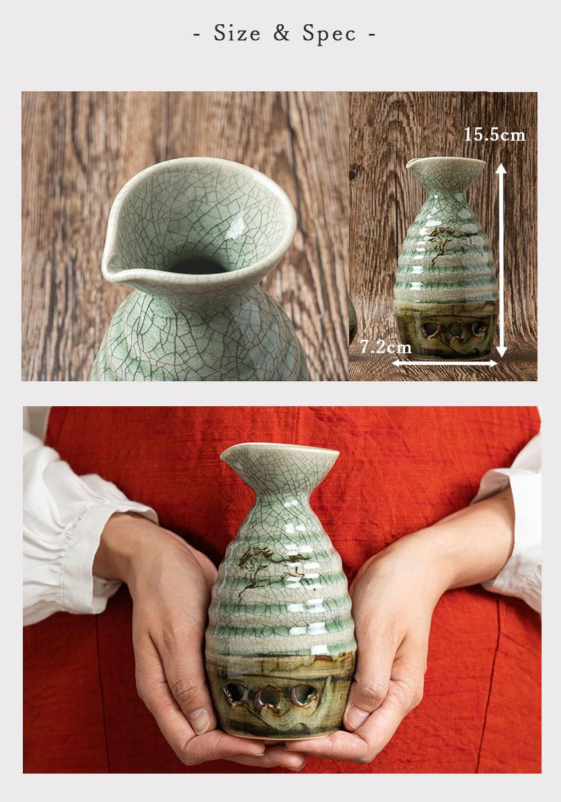 大堀相馬焼 松永窯 二重徳利(二合) | すべての商品 |福島県の伝統工芸