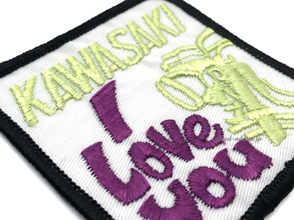 70's VINTAGE KAWASAKI I LOVE YOU WAPPEN（70sビンテージカワサキ