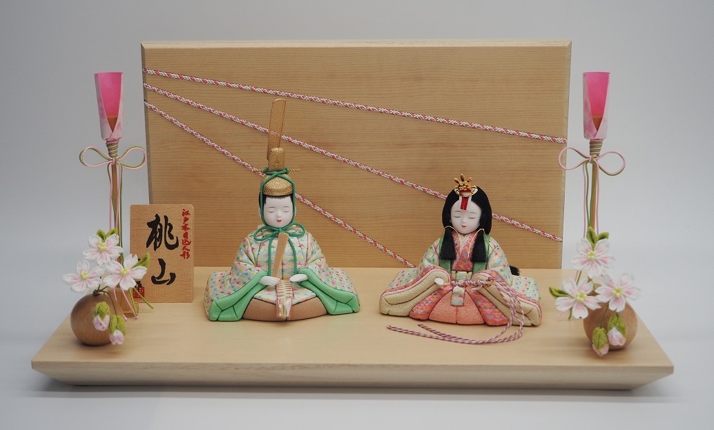 創業明治11年の人形専門店。寿月すみたやの雛人形。木村一秀作 木目込