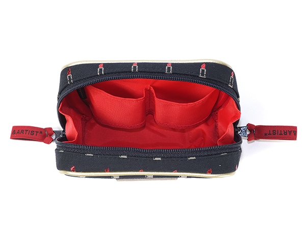 オンライン限定 マイクロ・マルチユースポーチ ヴァリアント・ルージュ