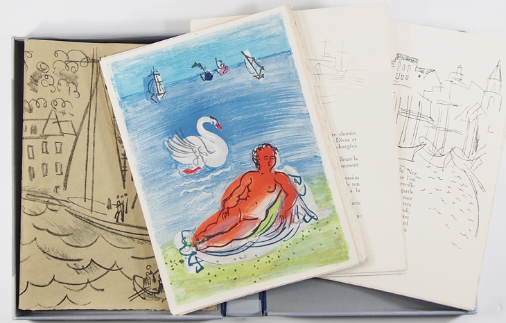 ラウル・デュフィ 挿画本『ノルマンディーの海岸』 | | アトリエ・ブランカ