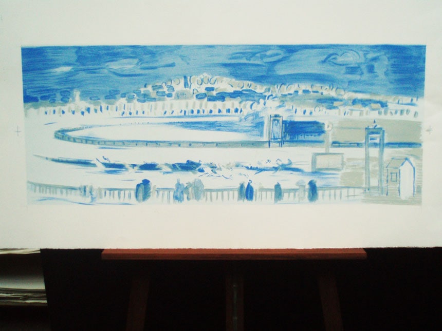 ラウル・デュフィ 「リベラシオンのメニュー」 | | アトリエ・ブランカ