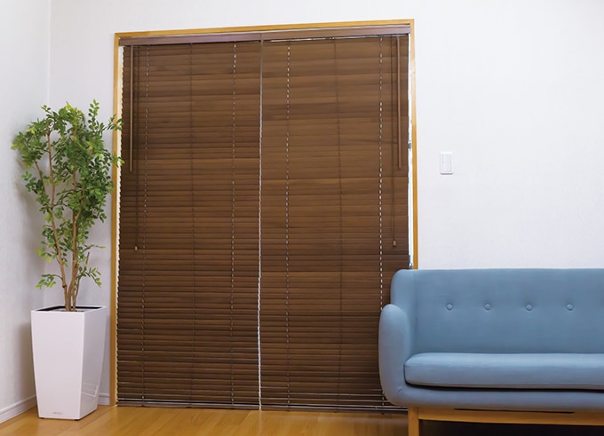オーダーブラインド／木製／ウッドブラインド／羽幅35mm／日本製／高