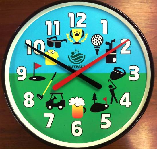 新定番】サウナタイマーNeo （耐熱サウナ時計）12分計 直径28cm｜浴場