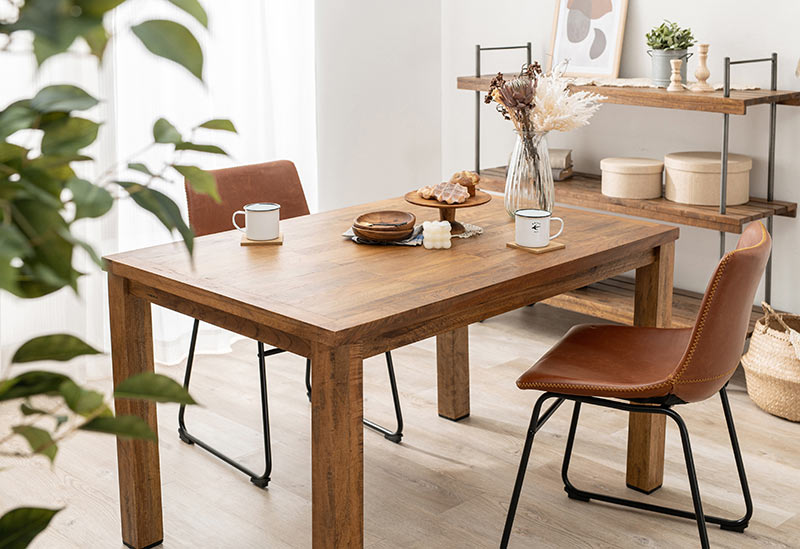 レザー風 ヴィンテージチェア（2本セット）｜B-COMPANY公式オンライン