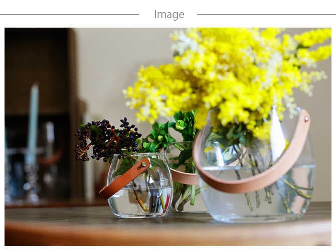 フラワーベース ガラス 北欧 おしゃれ ポット HOLMEGAARD ホルムガード