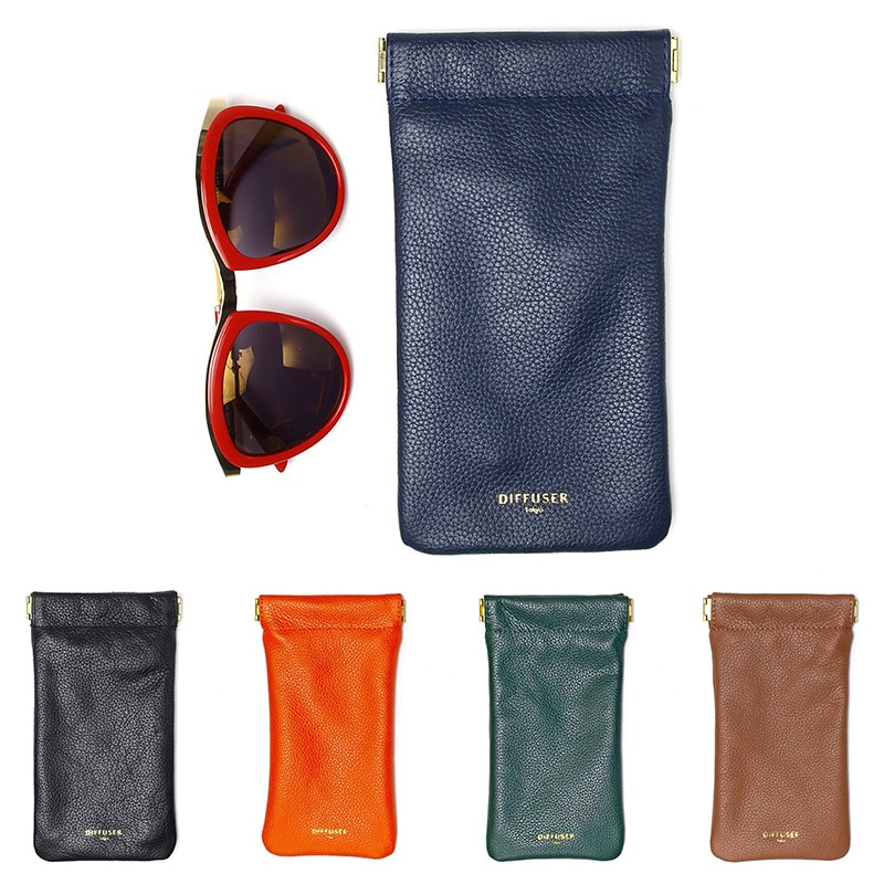 DIFFUSER メガネケース SHRINK COW MULTI CASE めがねケースソフト/本