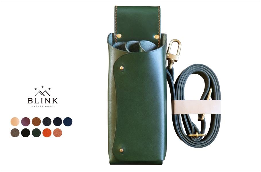 シザーケース本革3丁用 -cube slim- |シザーケース専門店｜美容師向け