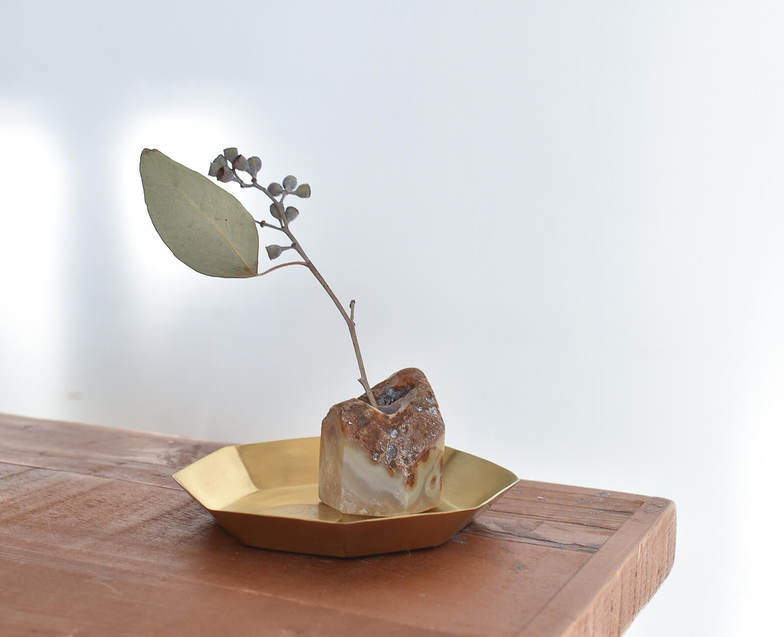 八角形のブラスプレート / fog linen work｜ CATAWARA（カタワラ）