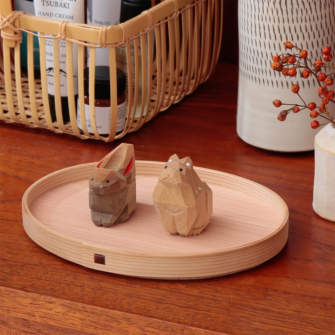 伊勢一刀彫 干支（一刀彫 結 × cotogoto） | 季節のしつらい | cotogoto