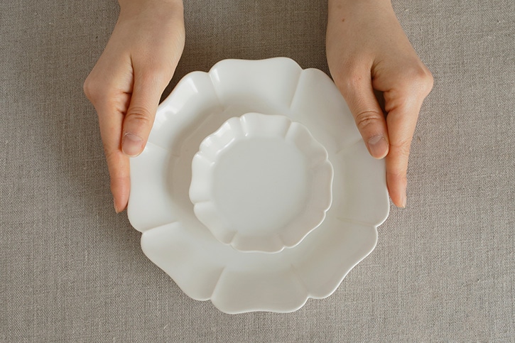 八角輪花皿 (JICON 磁今) | 平皿・プレート | cotogoto