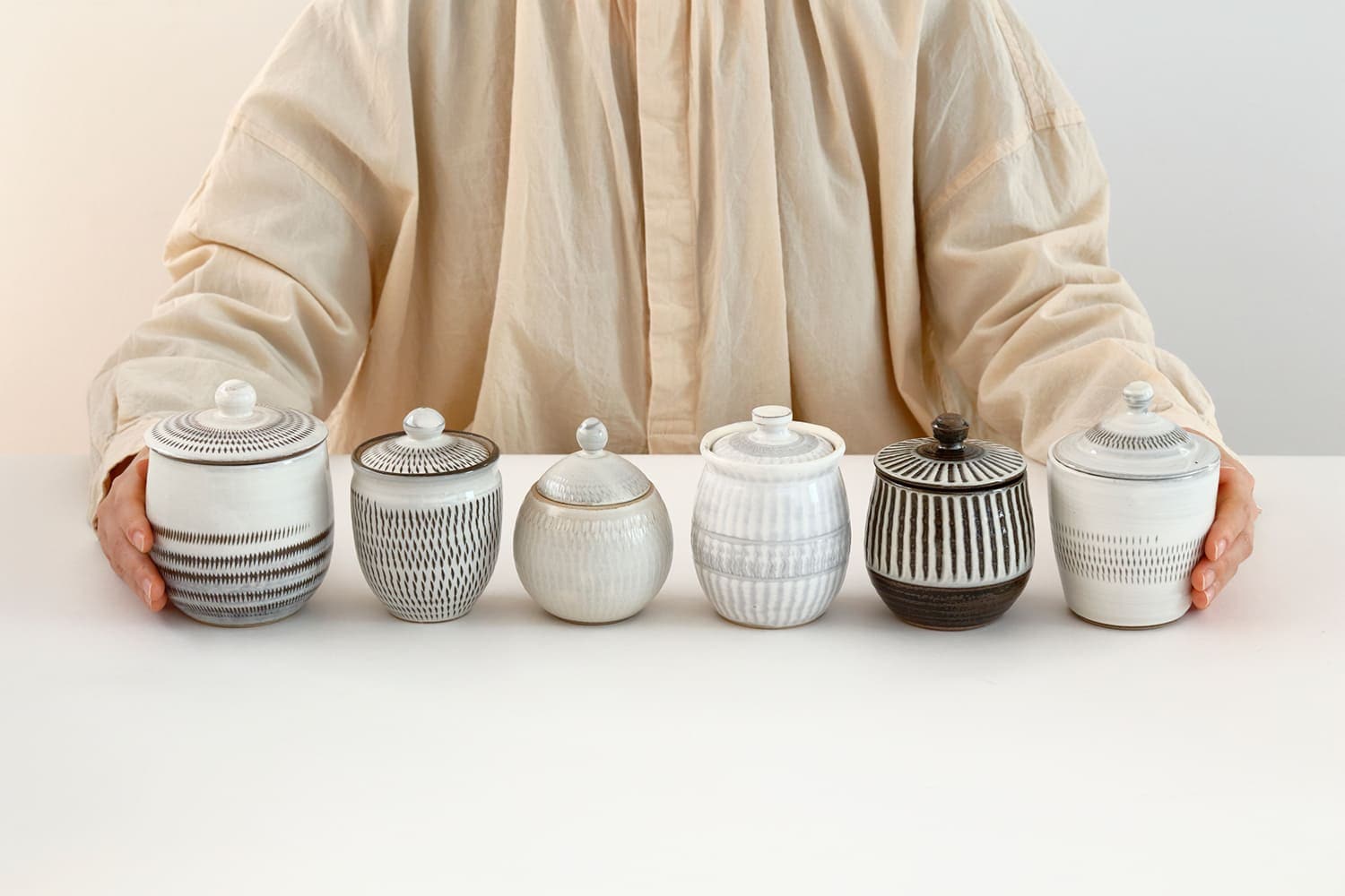 蓋付ポット （小石原ポタリー） | 保存容器 | cotogoto