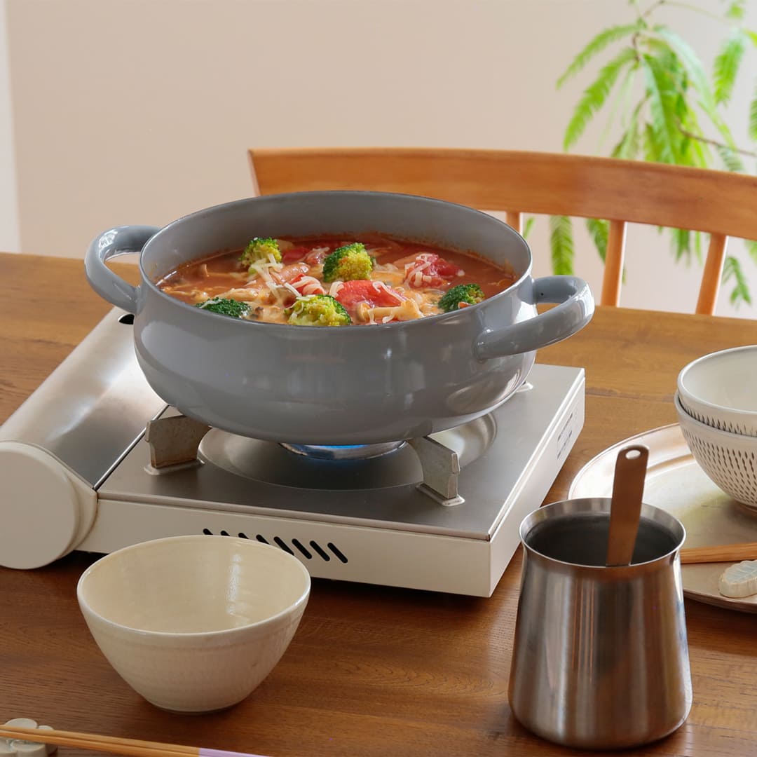 LUKE 浅型キャセロール（野田琺瑯×道具屋 天一） | 鍋 | cotogoto