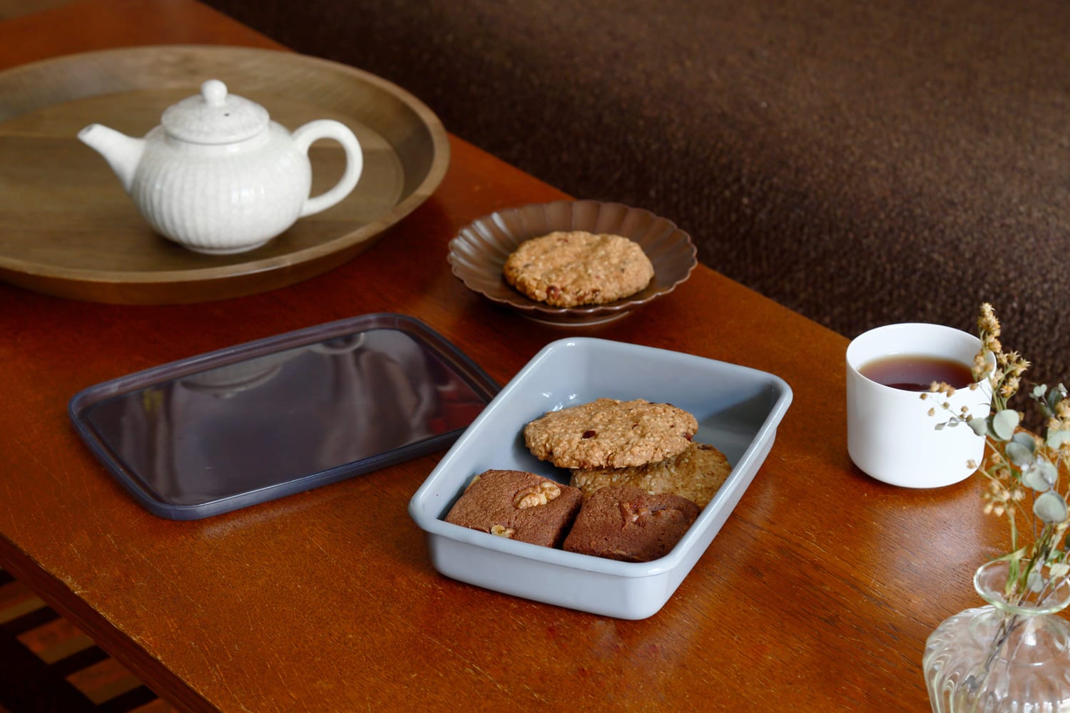 レクタングル浅型 （野田琺瑯） | 保存容器 | cotogoto