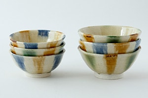 三彩 飯碗 （瀬戸本業窯） | 飯わん・汁わん・どんぶり | cotogoto