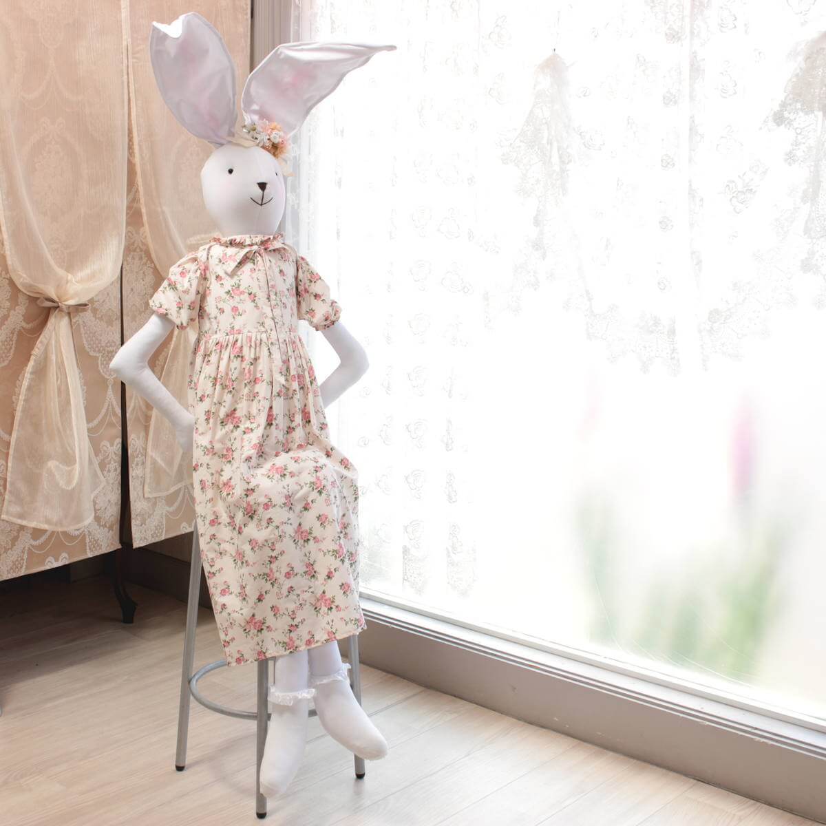 子供たちの笑顔に繋がる寄付つき商品】 大きなうさぎちゃん 約190cm