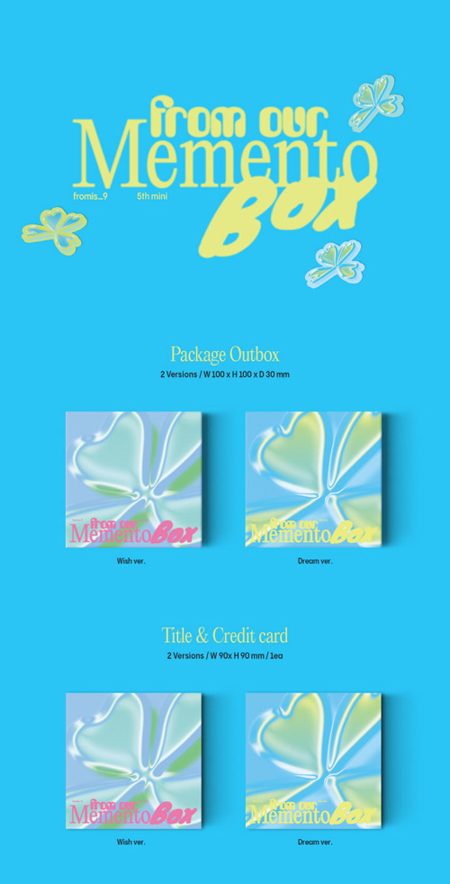 韓国音楽 fromis_9 (プロミスナイン) - from our Memento Box [KiT Ver