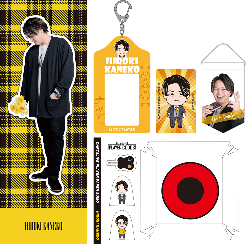 ダーツライブ プレイヤーグッズ2024 PLAYERセット