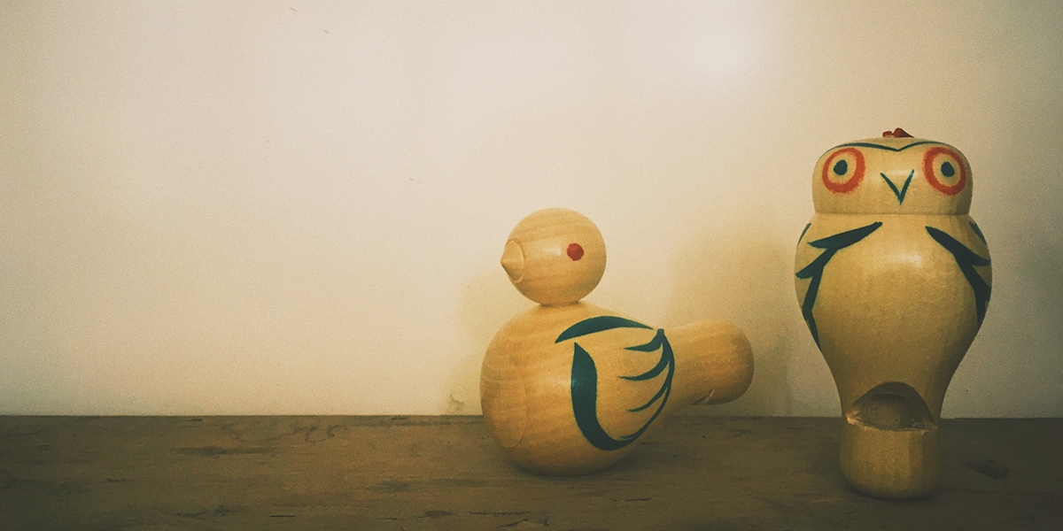 お盆休みは老舗高亀さんへ～柳宗理氏デザインの鳩笛