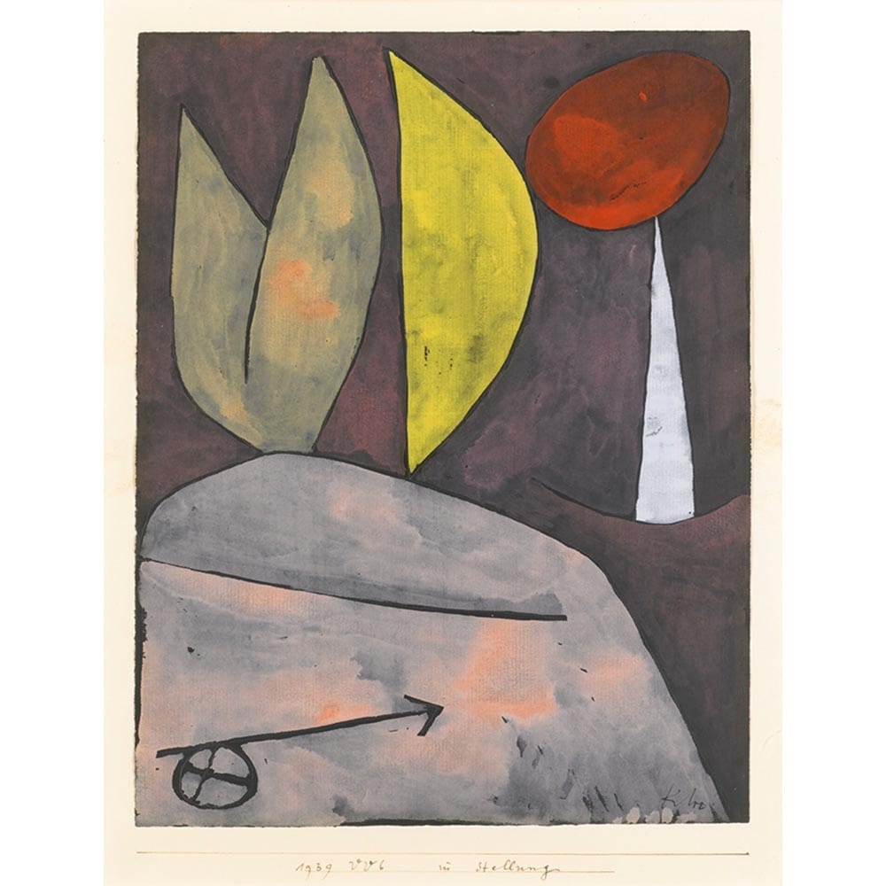 In place 【8号】 パウル・クレー 【 額縁が選べる 額入り 複製画 絵画