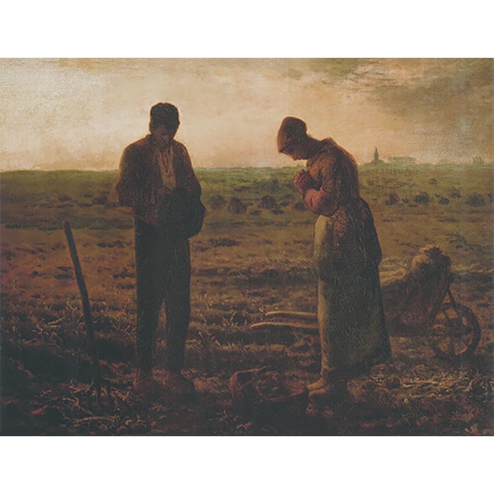 晩鐘 【6号】 ジャン＝フランソワ・ミレー 【 額縁が選べる 額入り