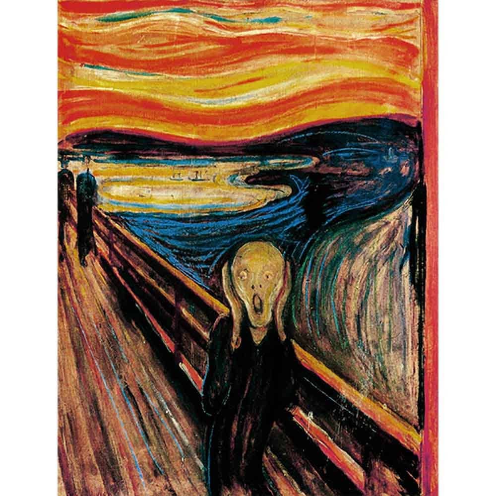 叫び 【15号】 エドヴァルド・ムンク 【 額縁が選べる 額入り 複製画