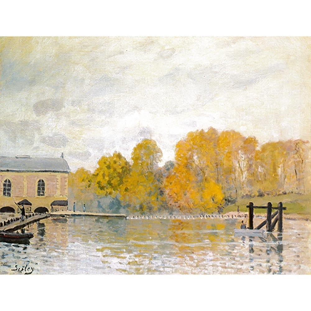 マルリーの羊飼い 【6号】 アルフレッド・シスレー 【 額縁が選べる 額