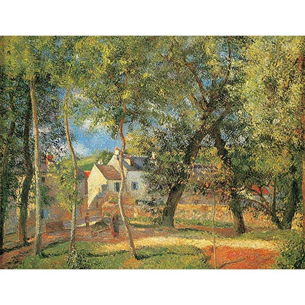 オスニーの風景 【15号】 カミーユ・ピサロ 【 額縁が選べる 額入り