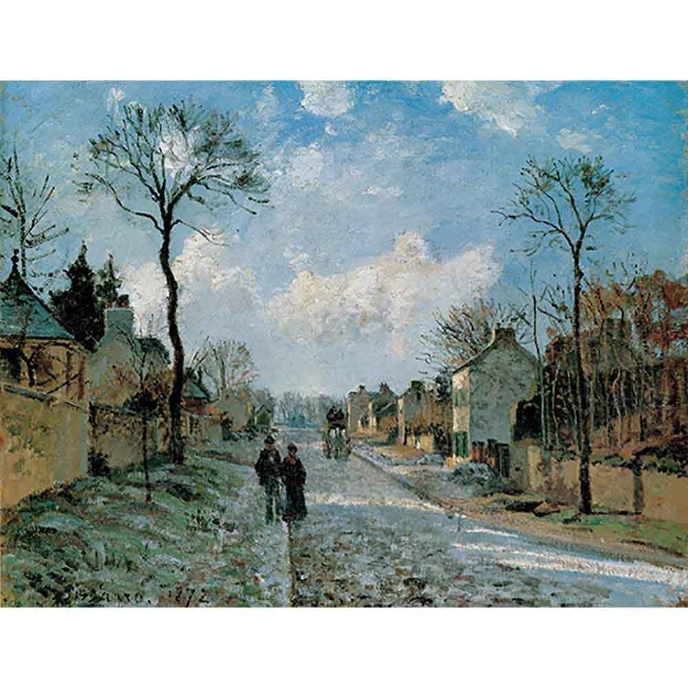 ルブシエンヌの道 【6号】 カミーユ・ピサロ 【 額縁が選べる 額入り