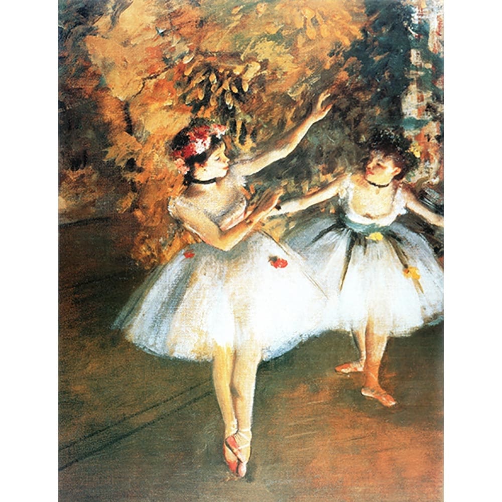二人のバレリーナ 【8号】 エドガー・ドガ 【 額縁が選べる 額入り