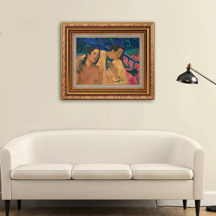 逃避 【10号】 ポール・ゴーギャン 【 額縁が選べる 額入り 複製画
